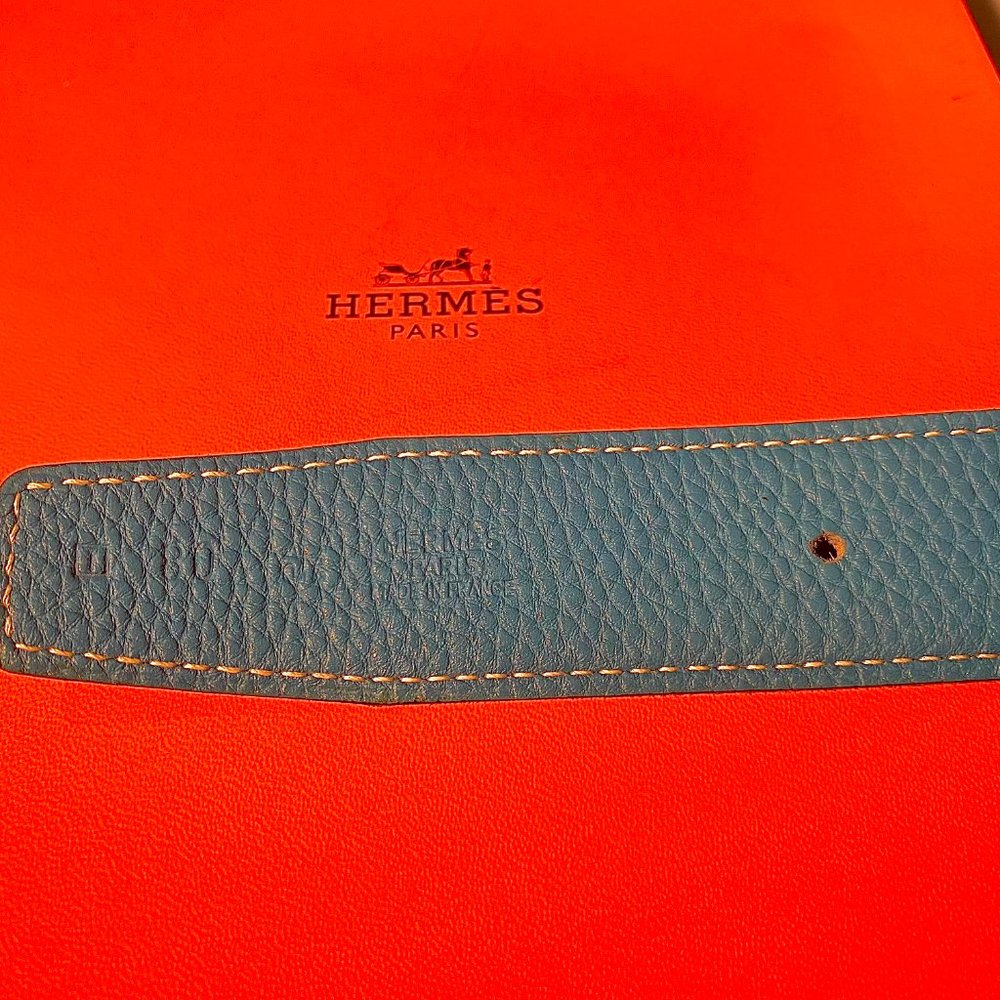 Hermes Constance Women's REVERSIBLE belt - Picture 4 of 12